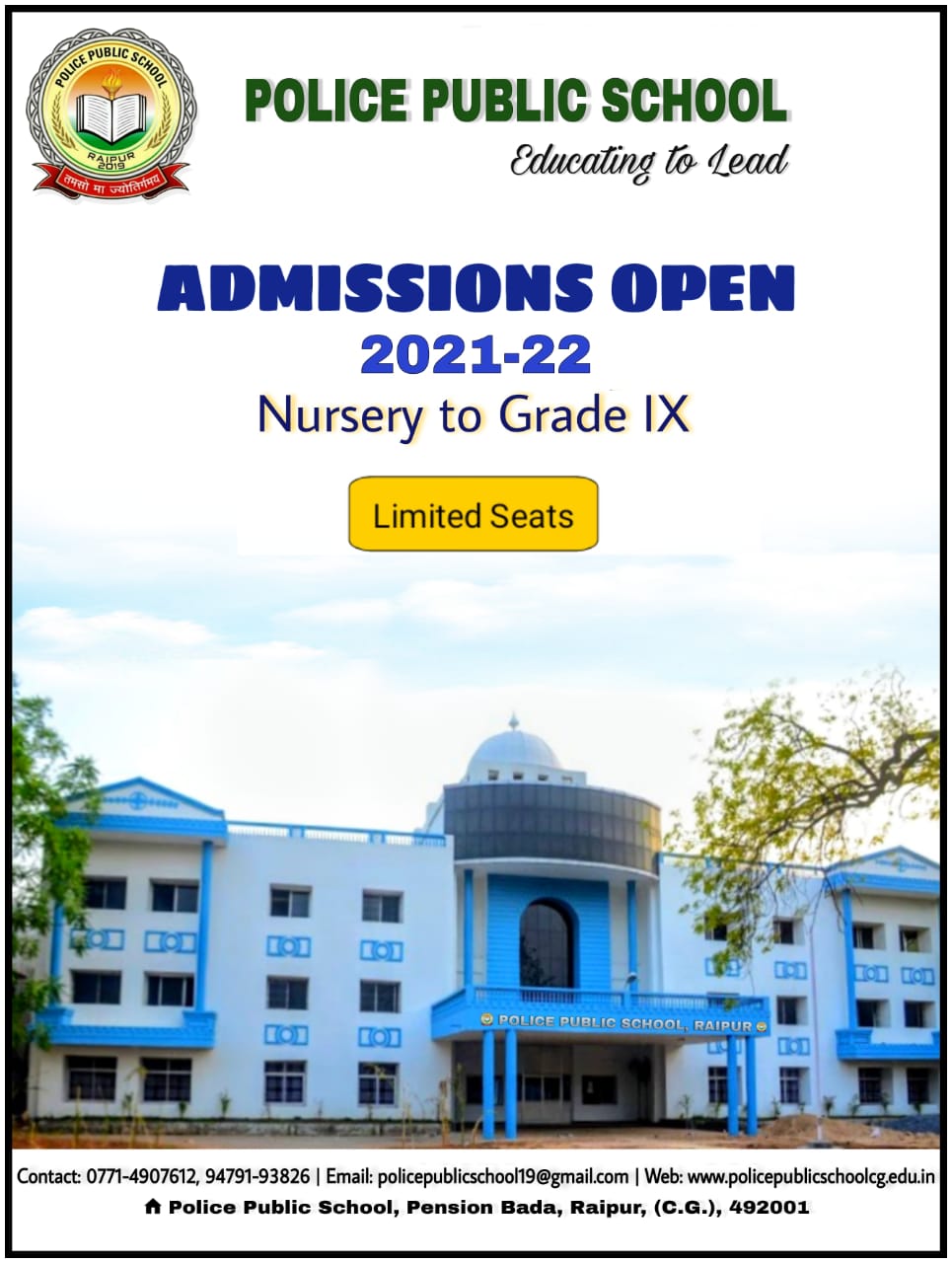Admission Open from 15th January